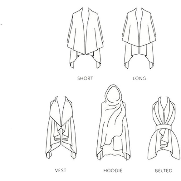 Shawl Sweater Vest - Picture 8 of 12